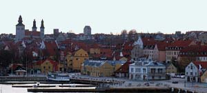 Visby fr&aring;n hamnen